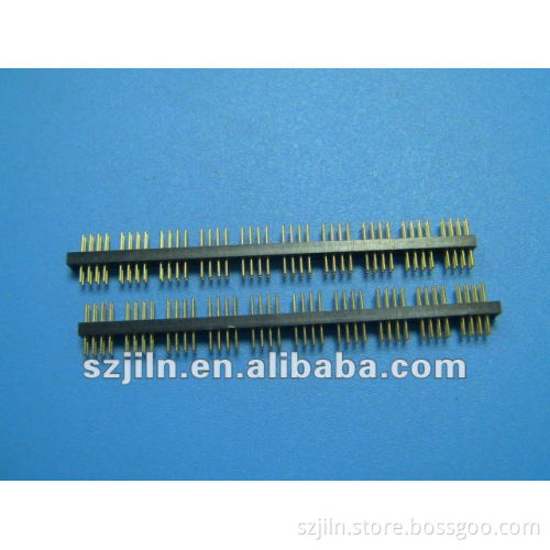 1.27mm*H1.9mm double round pin automotive connector with straight